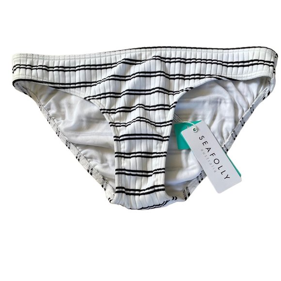 Seafolly Other - Seafolly Inka Stripe Bikini Bottom Size 8